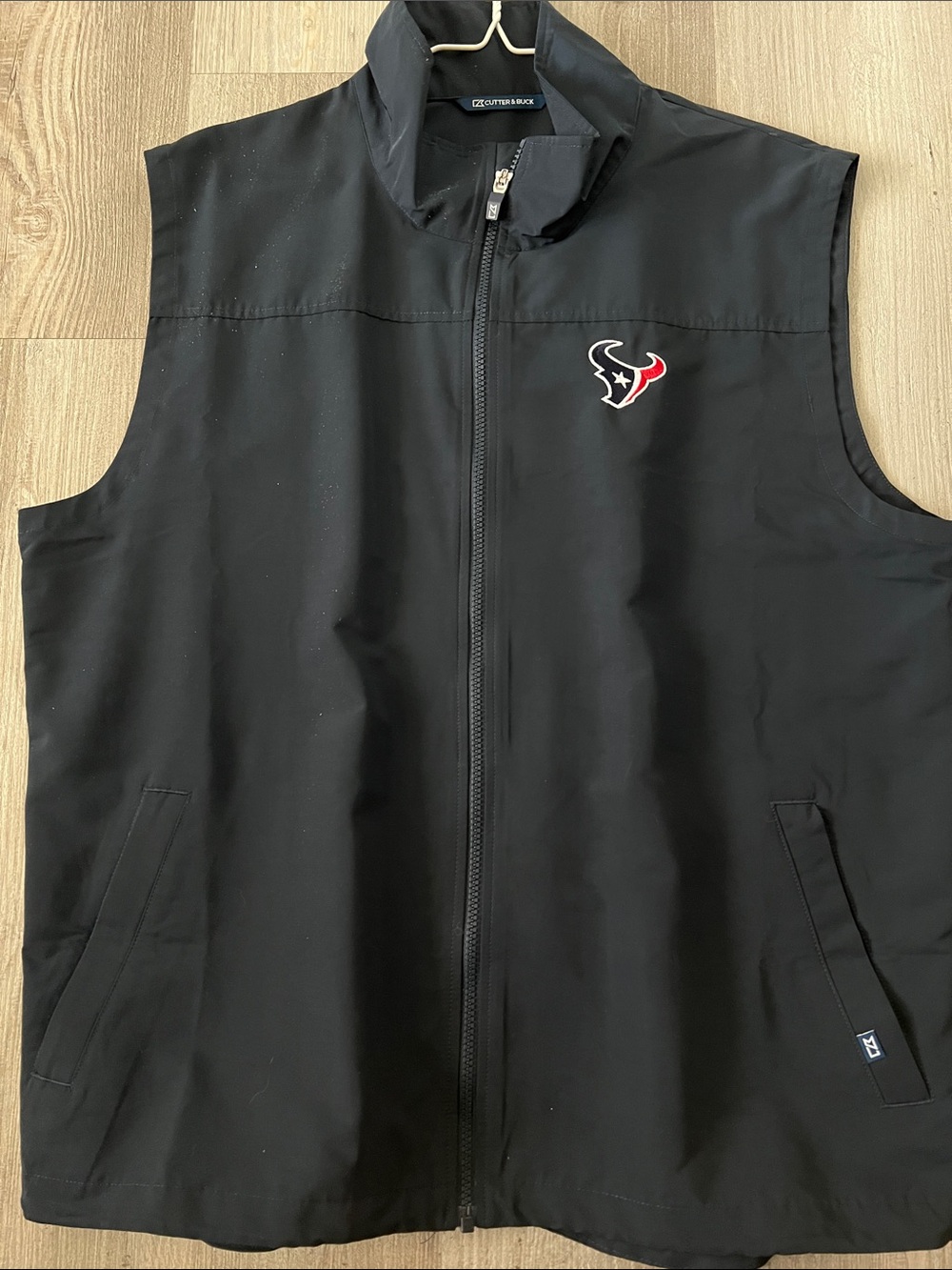 Cutter & Buck Navy Houston Texans Softshell Vest